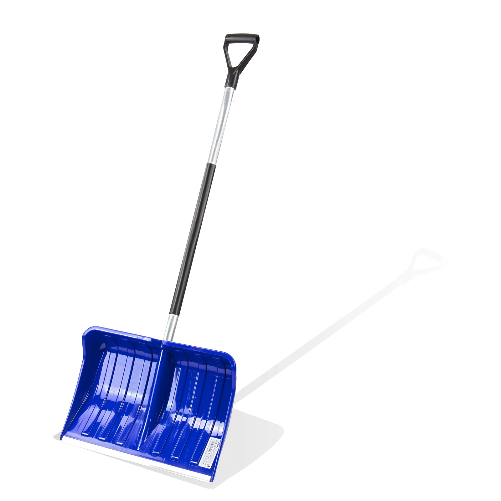 Schneeschieber / Schneeschaufel Alu/PVC 550x385x145mm