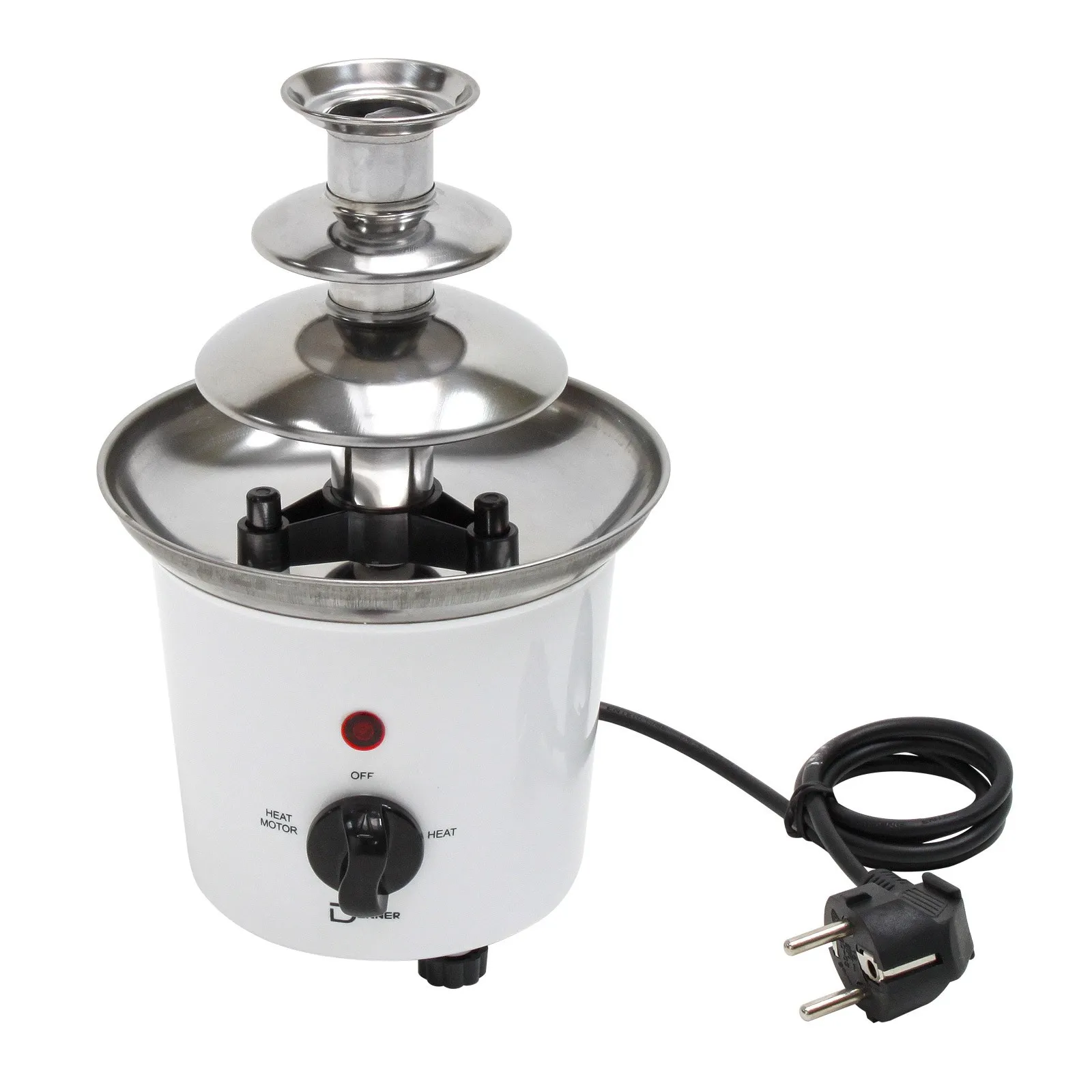 Schokobrunnen / Schokofondue Vesuv 15,5 / 25,5 cm