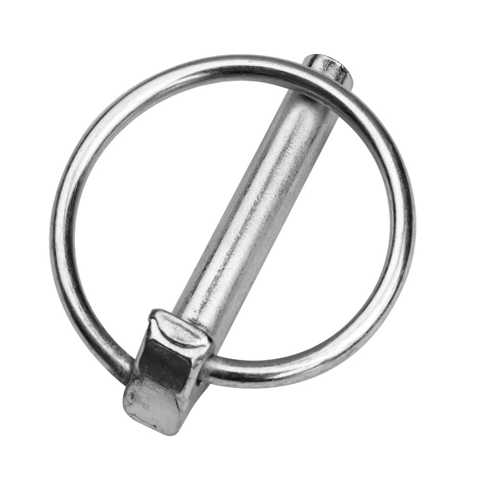 Stahl Klappstecker Klappsplint 10x36 mm Federstecker verzinkt