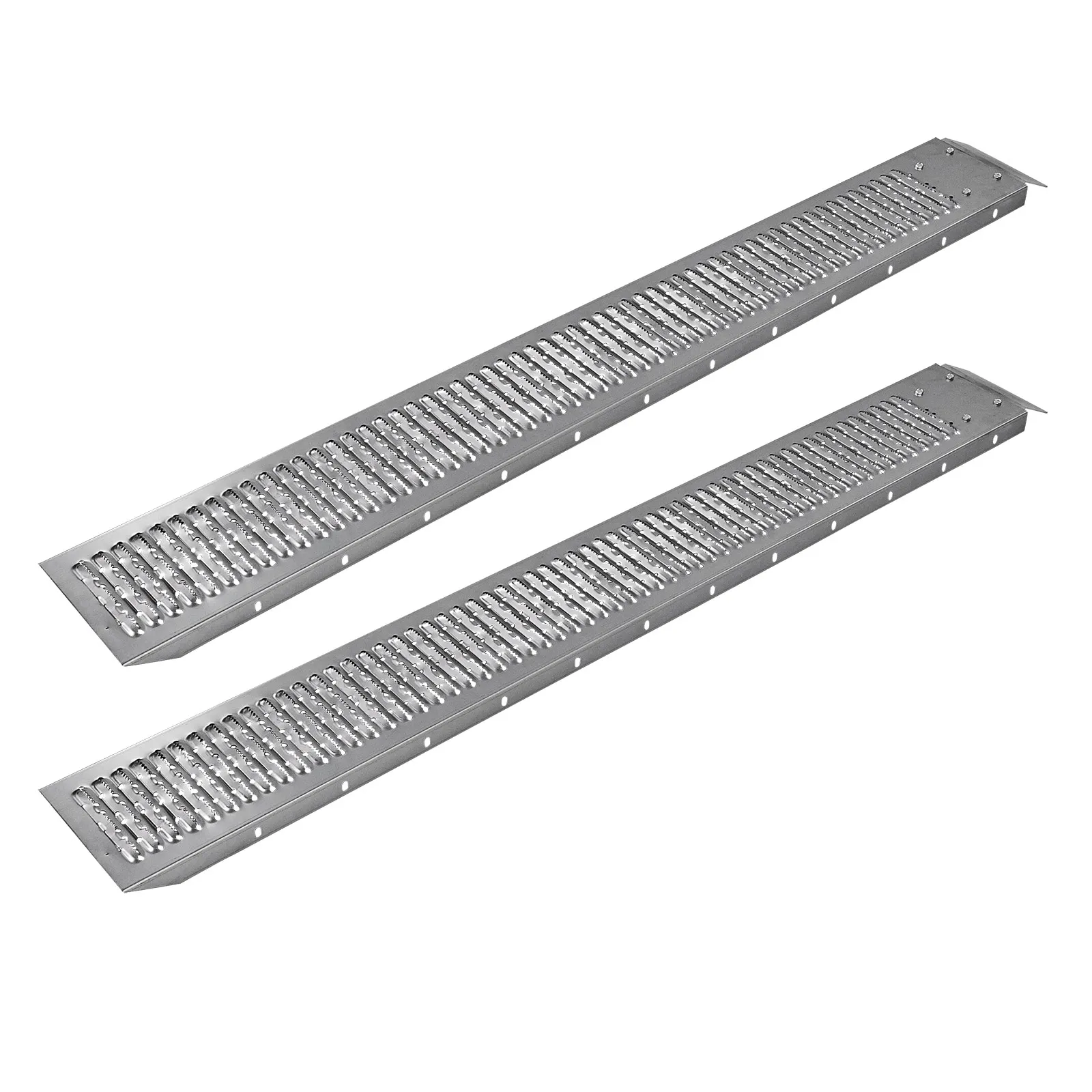 Auffahrrampe Stahl / Verladerampe 400 kg (2er Set, 1 Paar)
