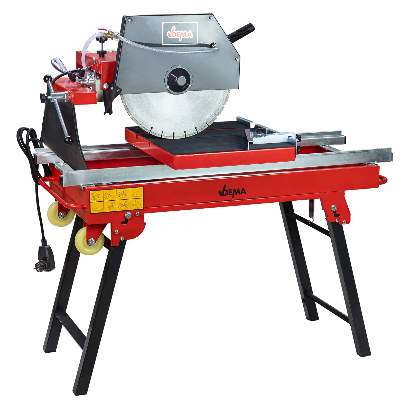 Steintrennmaschine / Steinsäge / Fliesenschneider DWB400, 400 mm Diamant Sägeblatt