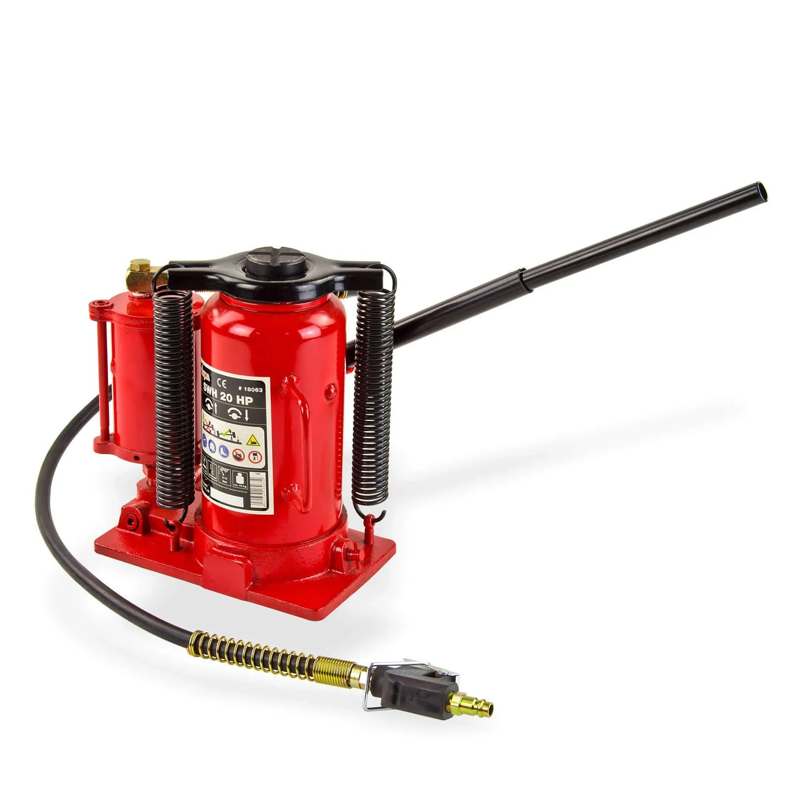 Stempelwagenheber / Wagenheber 20t pneumatisch hydraulisch