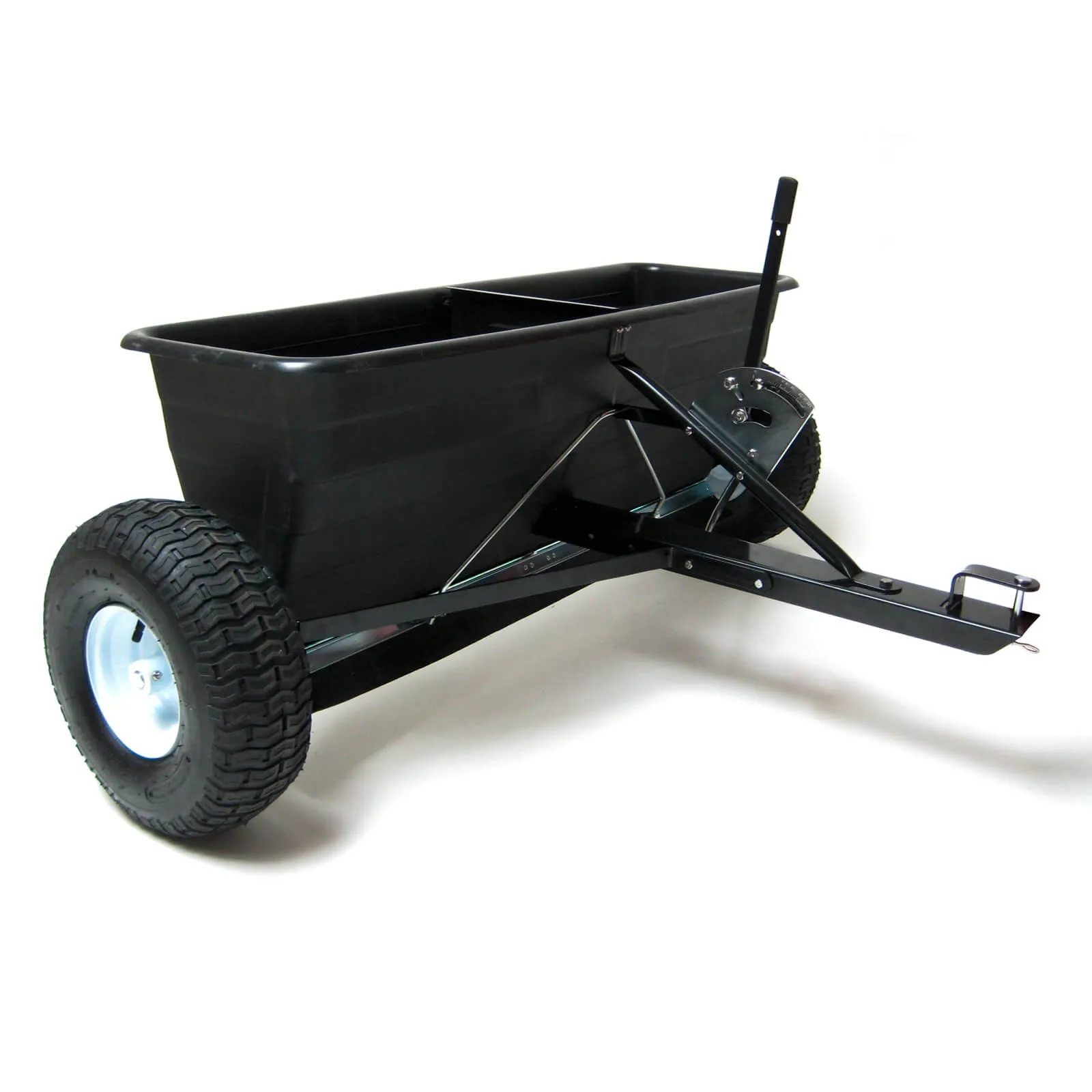 Anhänger Streuwagen SW105 Düngerstreuer für Rasentraktor 80L