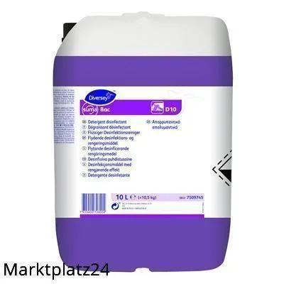 Suma Bac D10, 10L Kanister BAuA-Reg-Nr.: N-99890