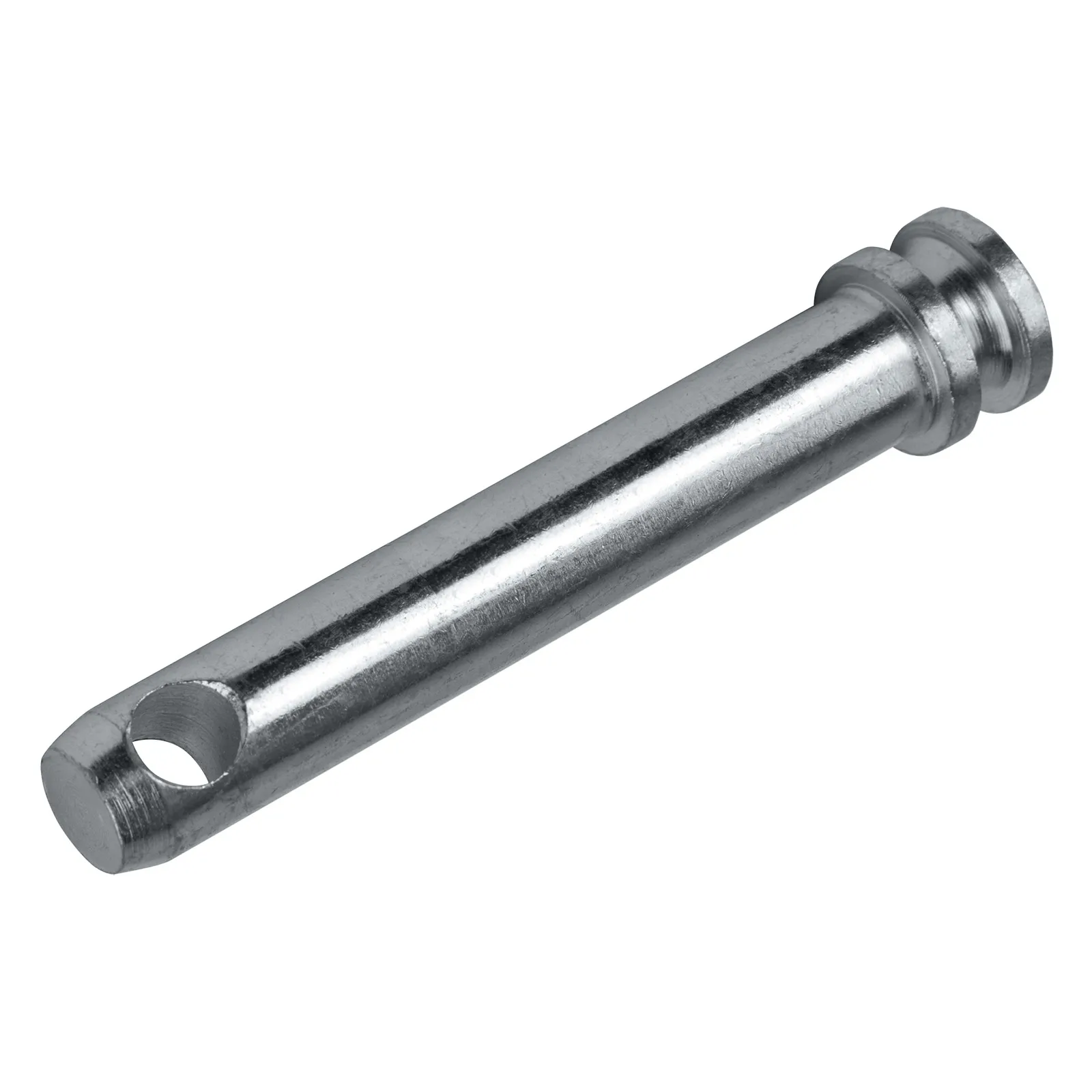 Traktor Stahl Oberlenkerbolzen 130/19 mm Kat1 Bolzen verzinkt