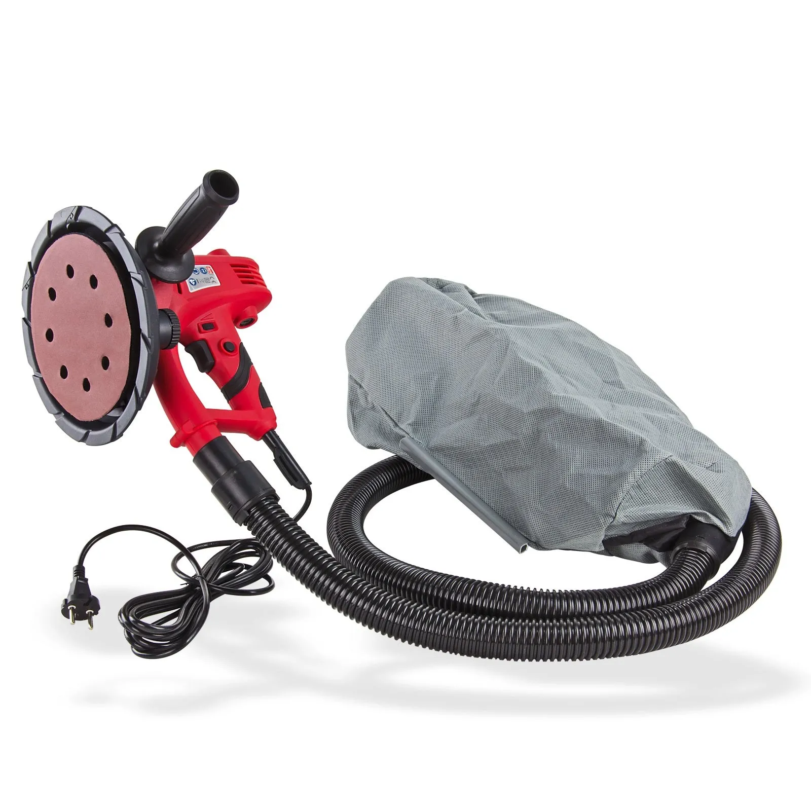 Trockenbauschleifer DTS180 mit Zubehör, Effizientes Schleifen & Arbeiten