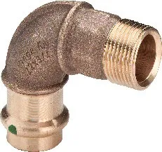 Sanpress Bogen 12 mm x 3/8" AG 90° Modell 2214