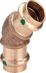 Sanpress Bogen 15 mm 45° I/I Modell 2226