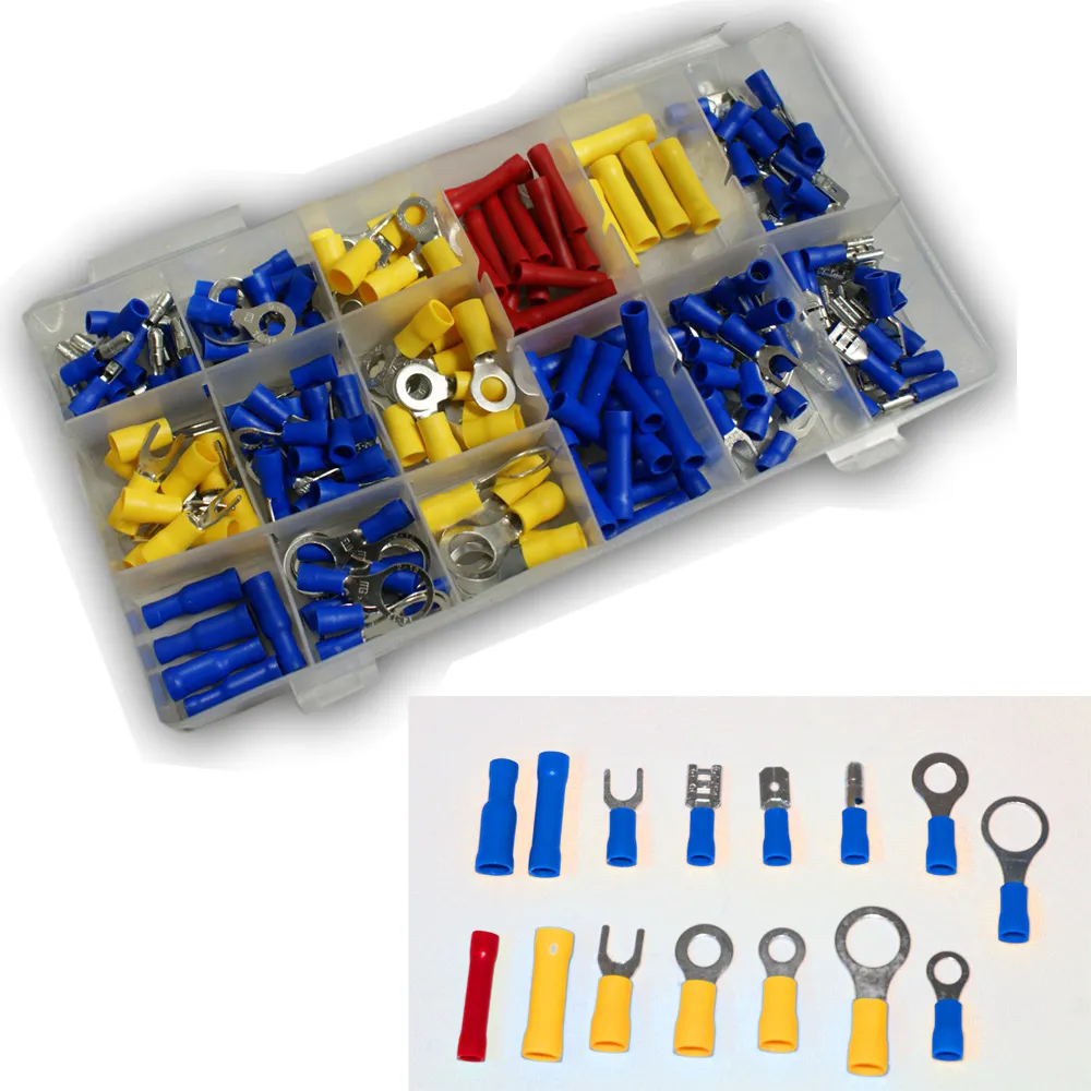 Vintec Kabelschuhe Quetschverbinder Sortiment 180-tlg