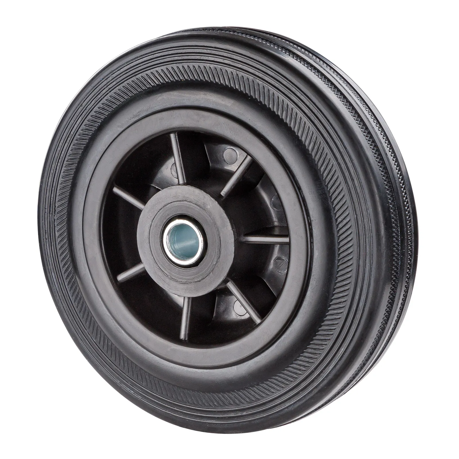 Vollgummirad Vollgummirolle d=125mm bis 80 kg für Transportwagen