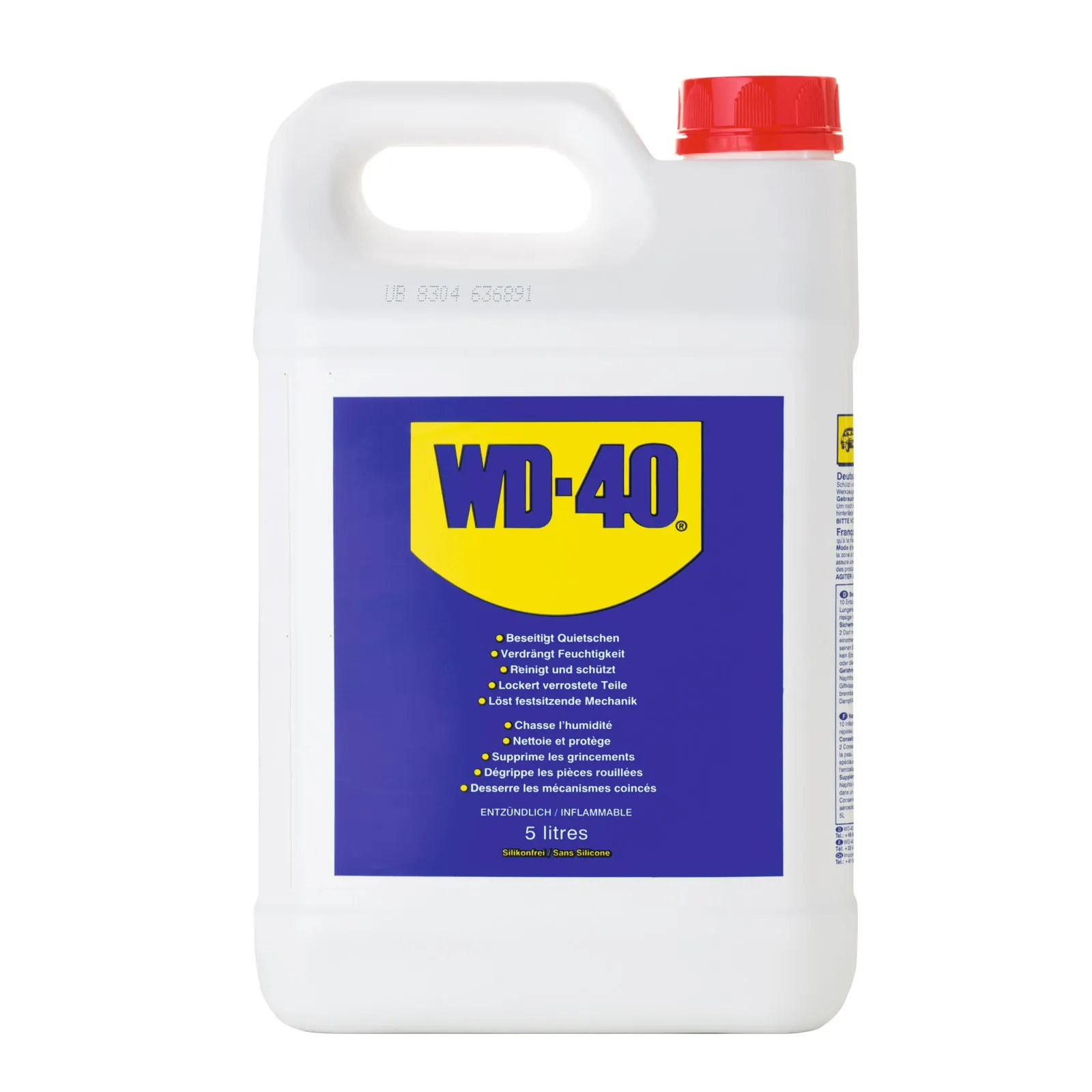 WD-40 Vielzweckspray 5 Liter z. Nachfüllen Rostlöser Multifunktion