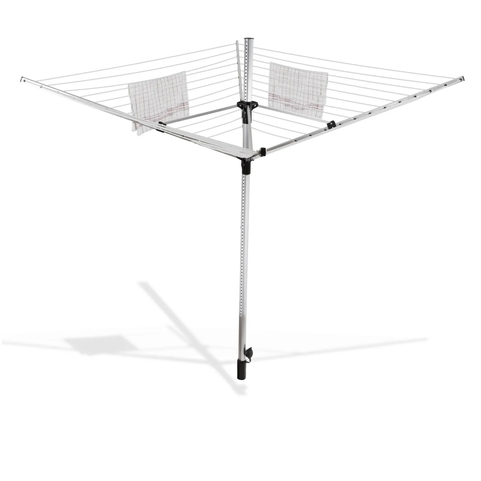 Garten Wäschespinne Barcelona, 50m, 4-armiger Wäschetrockner