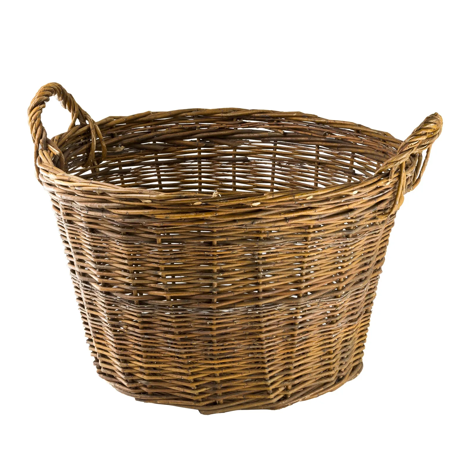 Weidenkorb / Kaminholzkorb 50cm, Erntekorb, Dekokorb