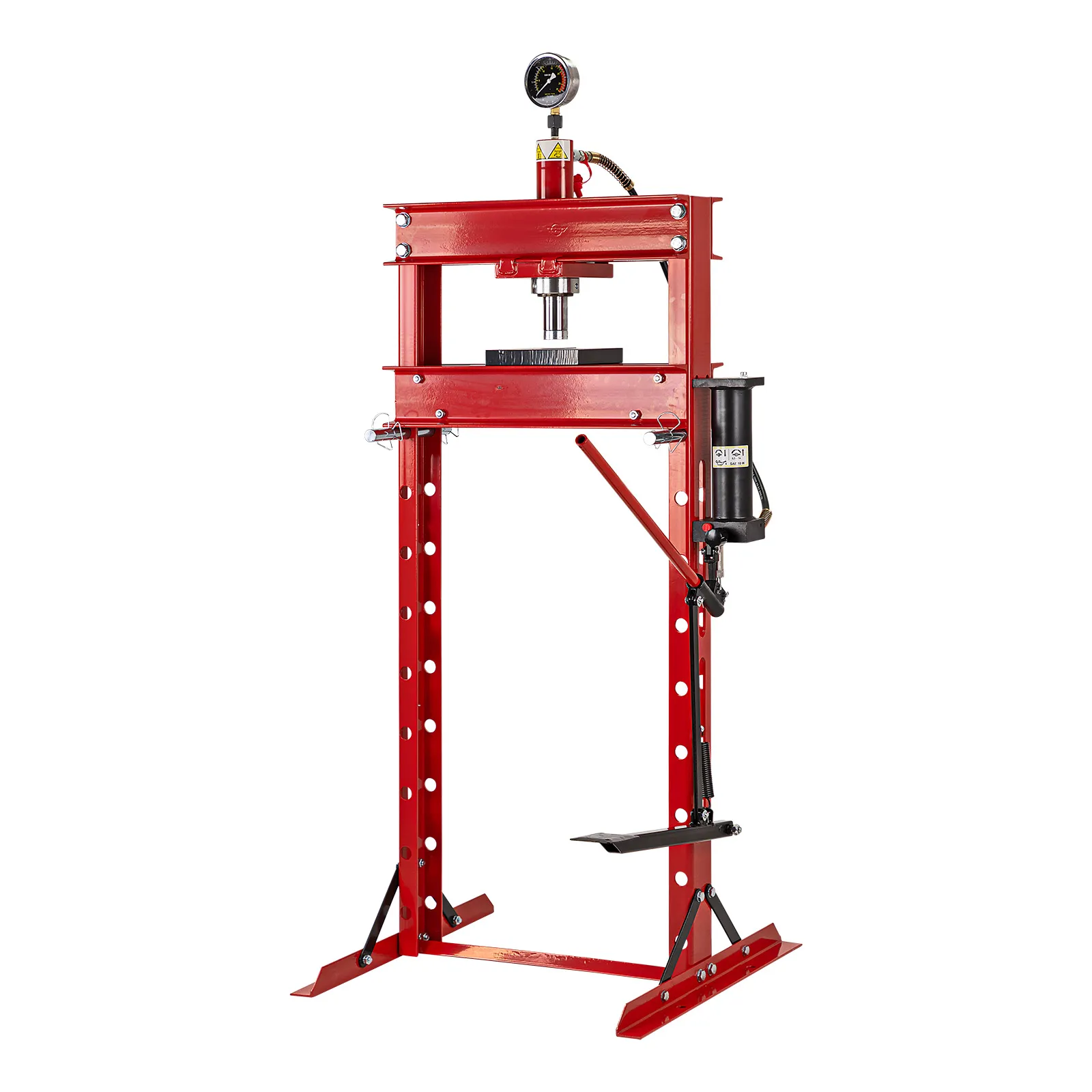 Werkstattpresse manuell / Pedal 20 Tonnen Inkl. Hydraulikpumpe