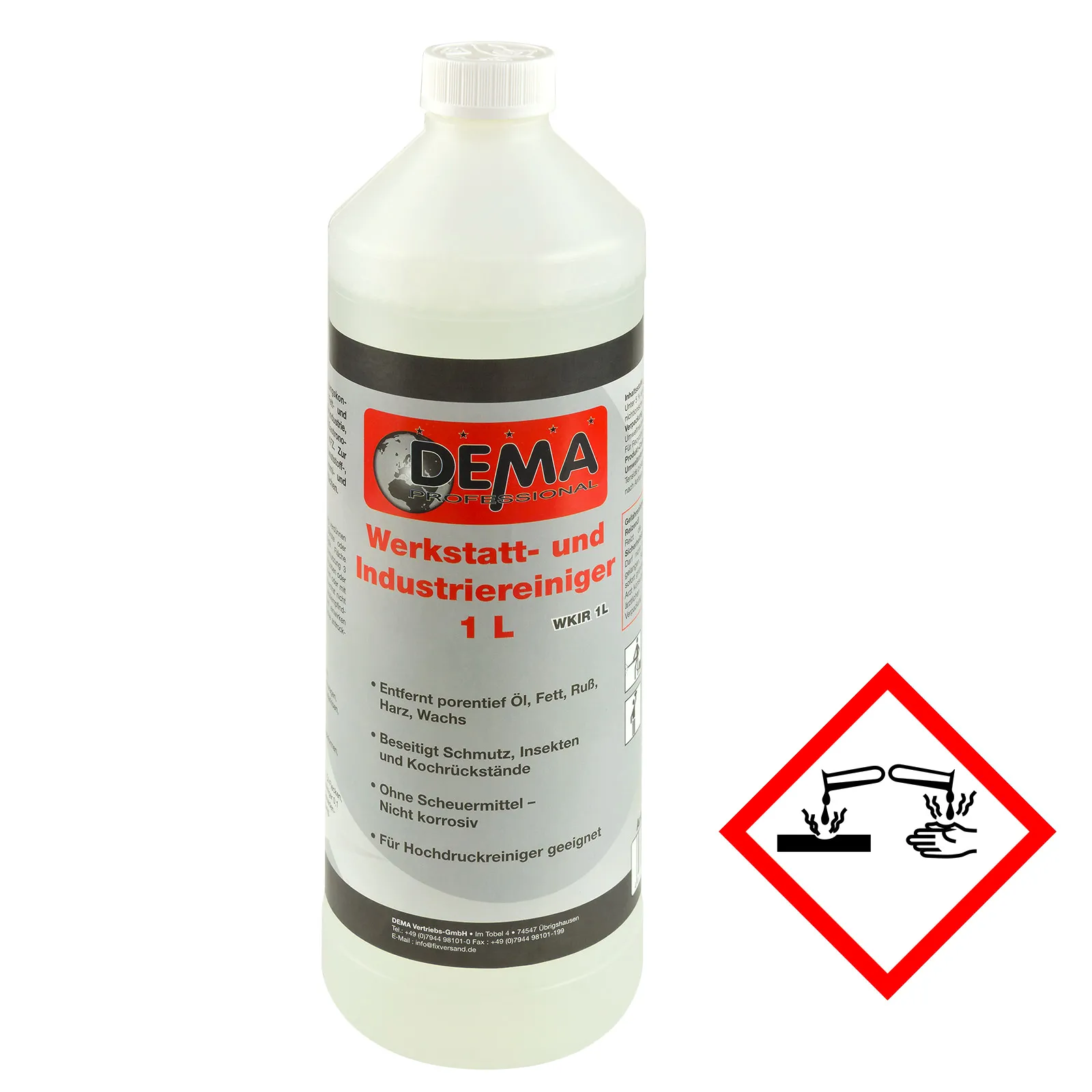 Werkstattreiniger Industriereiniger Reinigungsmittel 1L