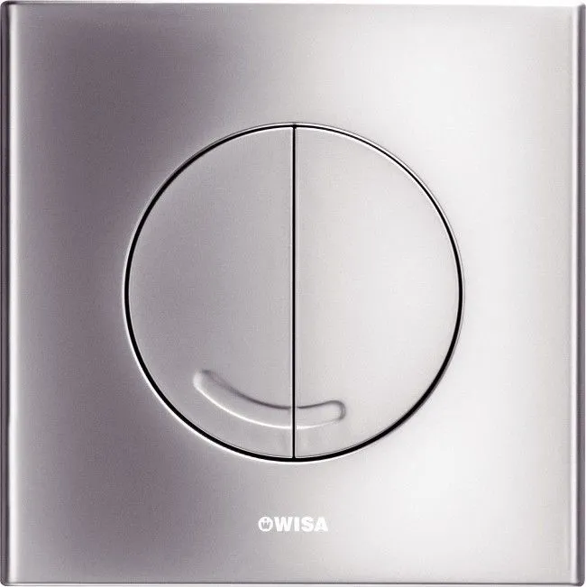 Betätigungsplatte Argos 2-Menge chrom-matt