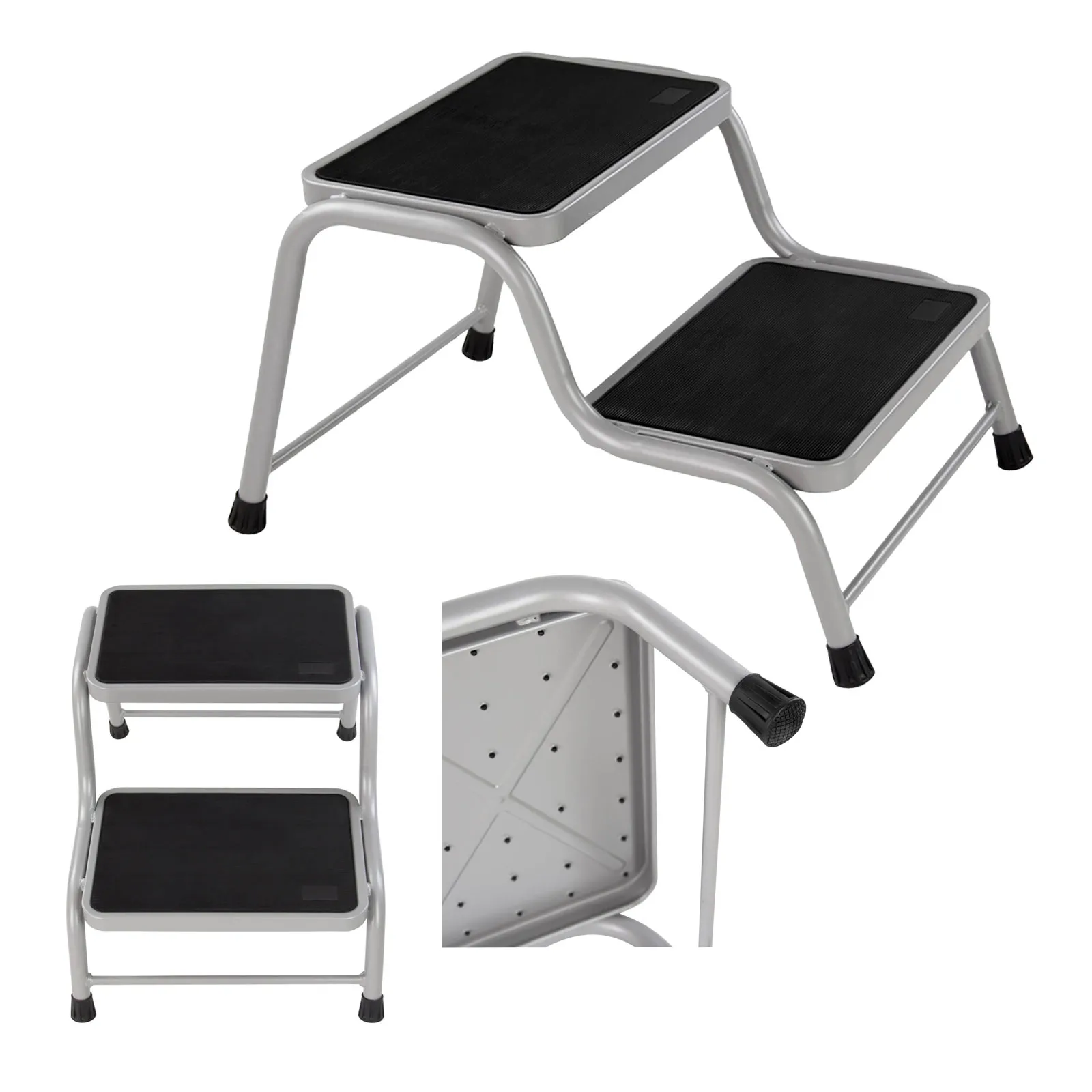 Wohnwagen Doppel Trittstufe DDT 2, Einstieg für Camping, Caravan, Outdoor