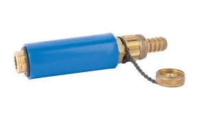 Airfit Baustopfenventil mit Schlauchverschraubung 1/2" x 80 mm