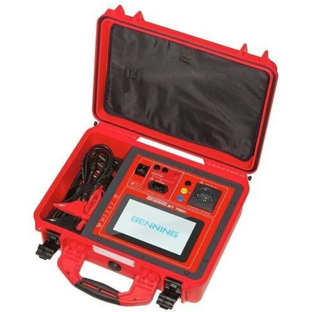 BENNING Gerätetester ST 760+ Set, aktive/passive Prüfung/auch Schweißgerät, L405xB330xH165mm