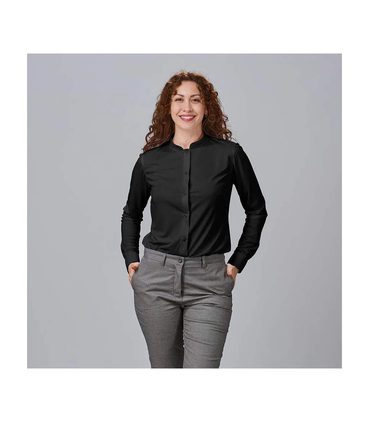 Camisa mujer c/mao interlock renata 240013 GARY´S