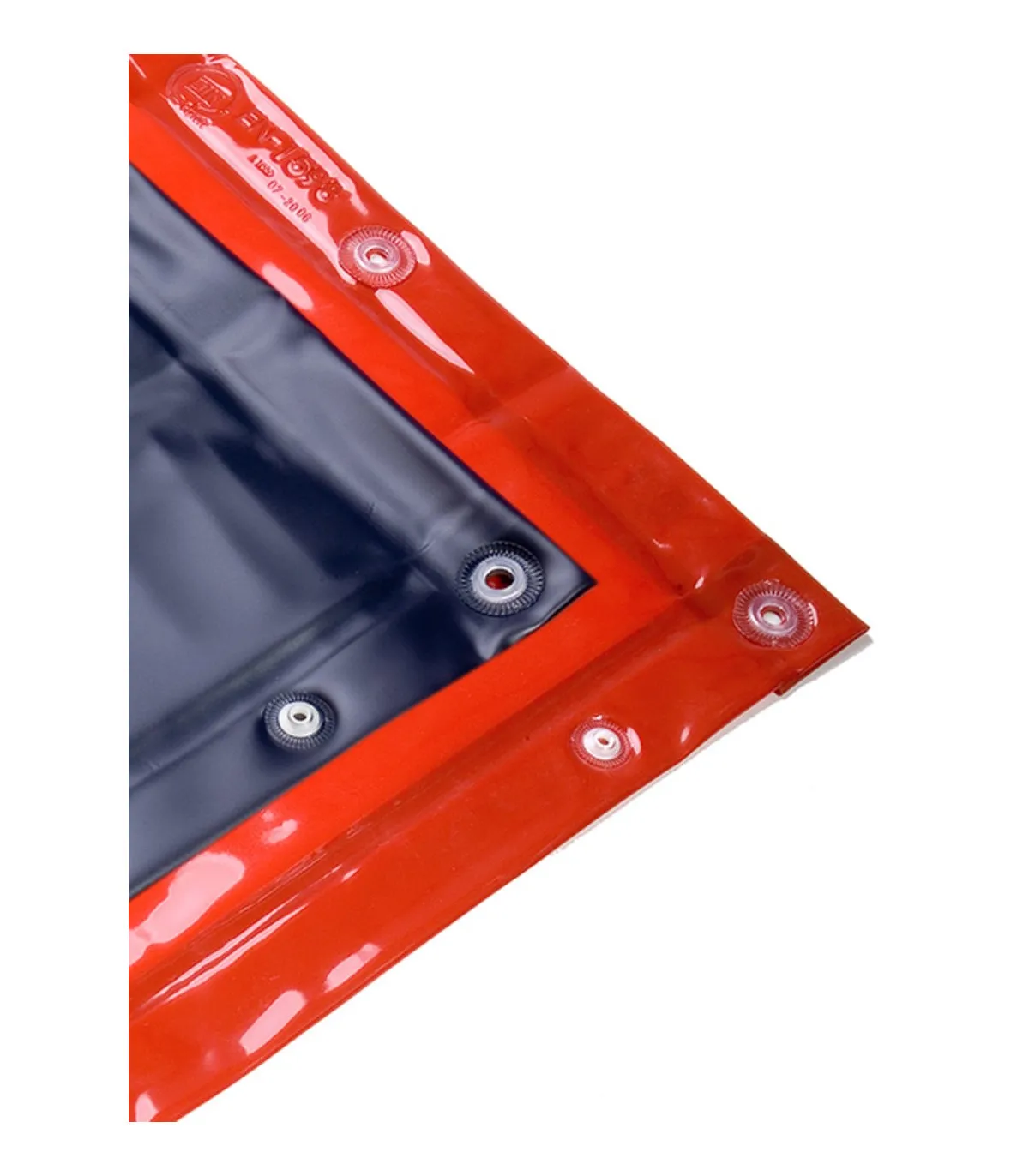 CEPRO-Schweißvorhang mit Ösen an vier Seiten