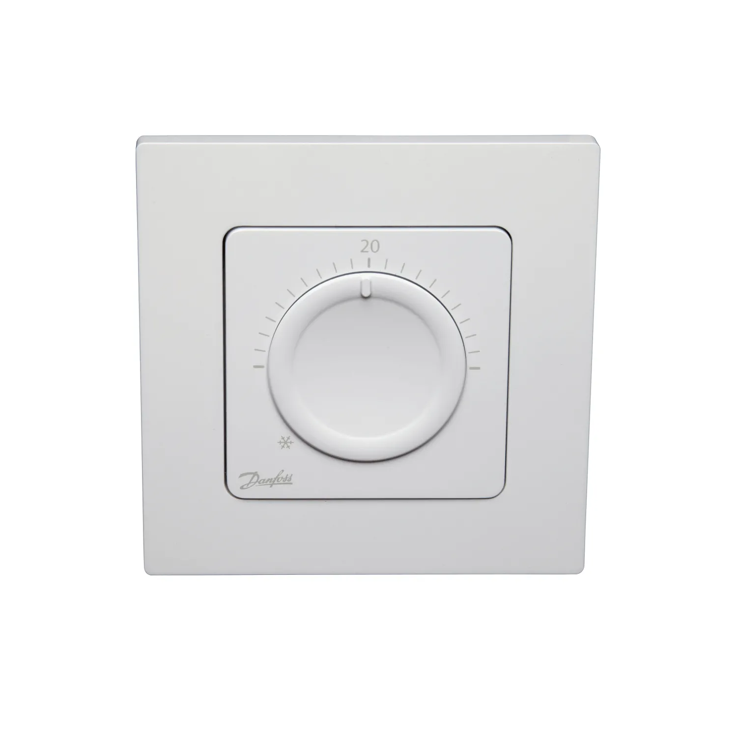 Icon Raumthermostat Analog mit Einstellrad Unterputz 230 V