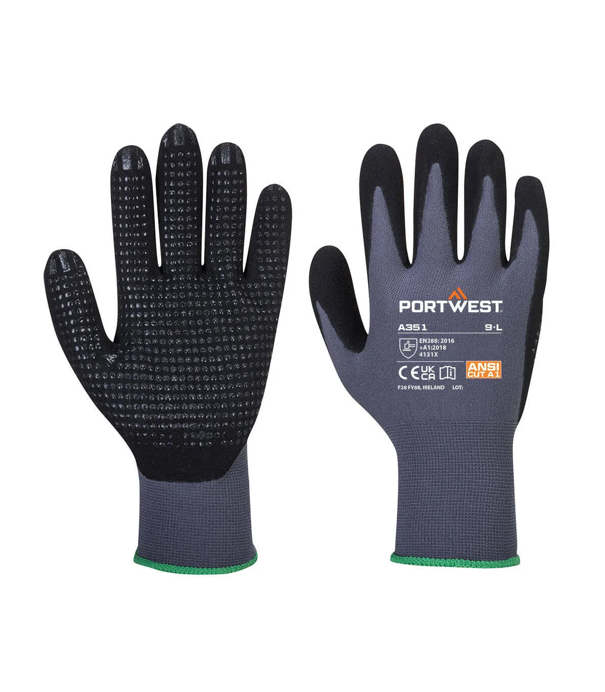 Der Tag des Todes Plus Handler ohne atmungsaktive Nähte PORTWEST A351