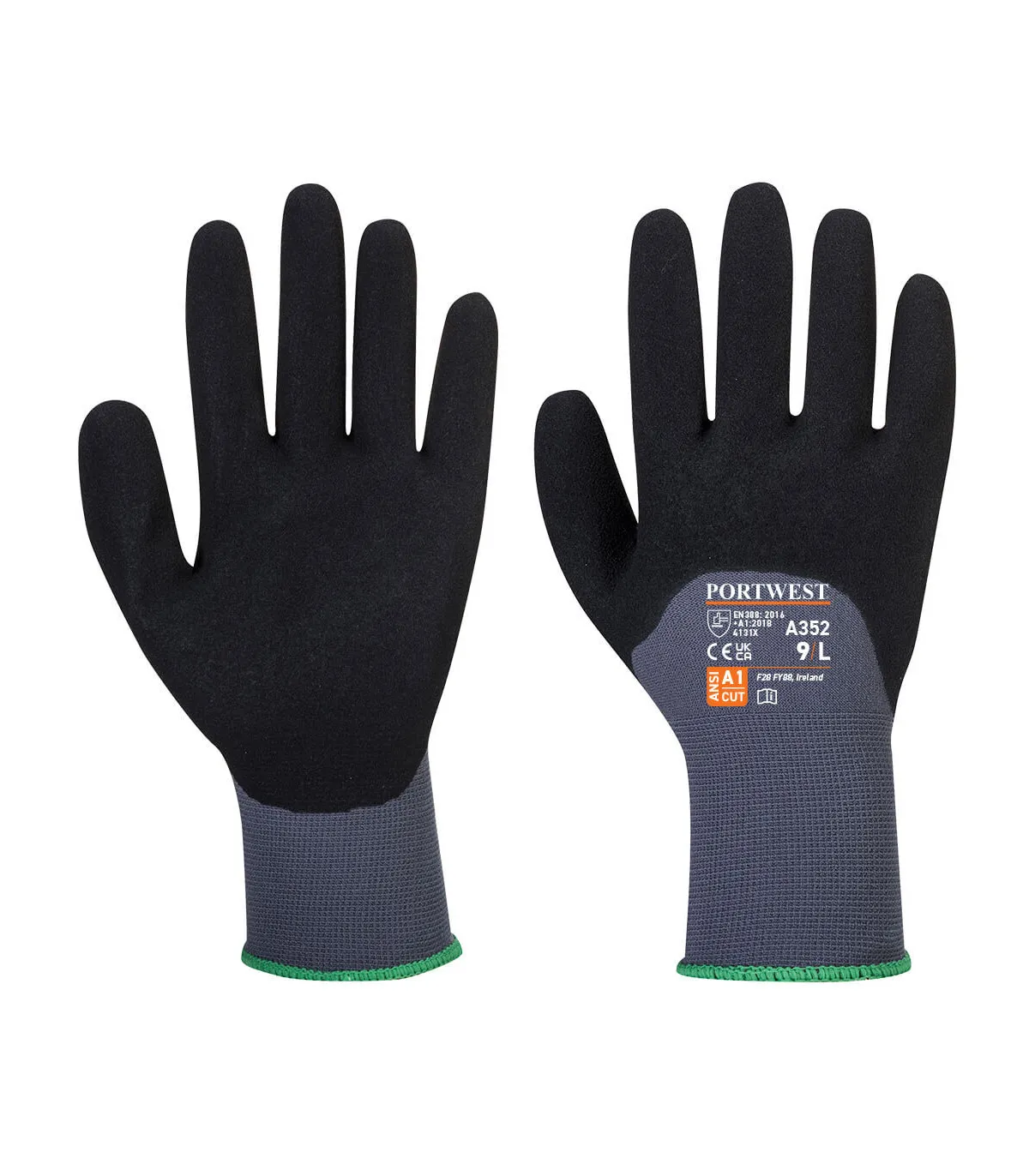 DermiFlex Ultra Glove, zusätzlicher Schutz vor Wasser, Öl und Fett PORTWEST A352