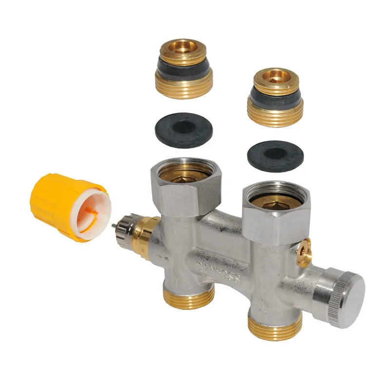 Danfoss Universalanschlussarmatur Typ VHS-UN Durchgang 1/2'' x 3/4'' 013G4742