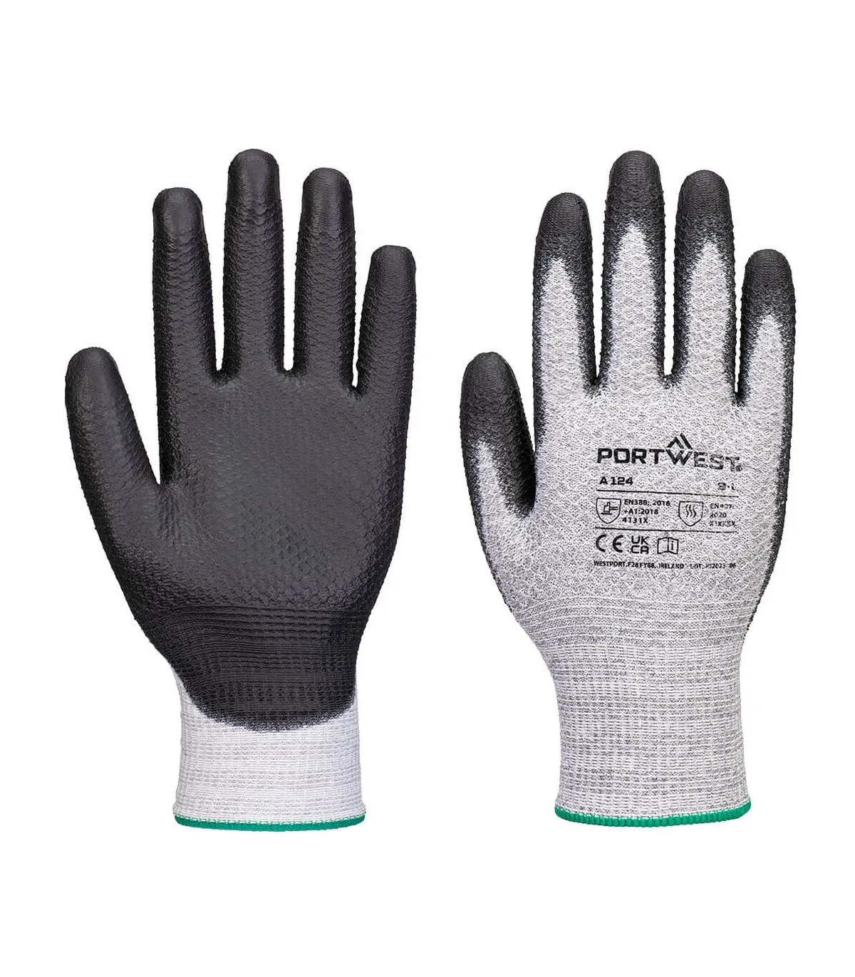 Diamant Punkt Handschuh galga 13 nahtlos PU (12 Paare) PORTWEST A124