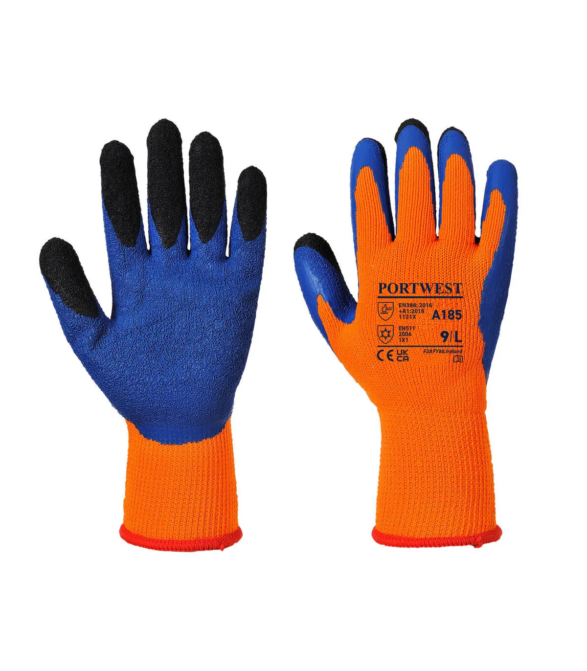 Duo-Therm Thermoschutzhandschuhe Flüssigabweisend PORTWEST A185