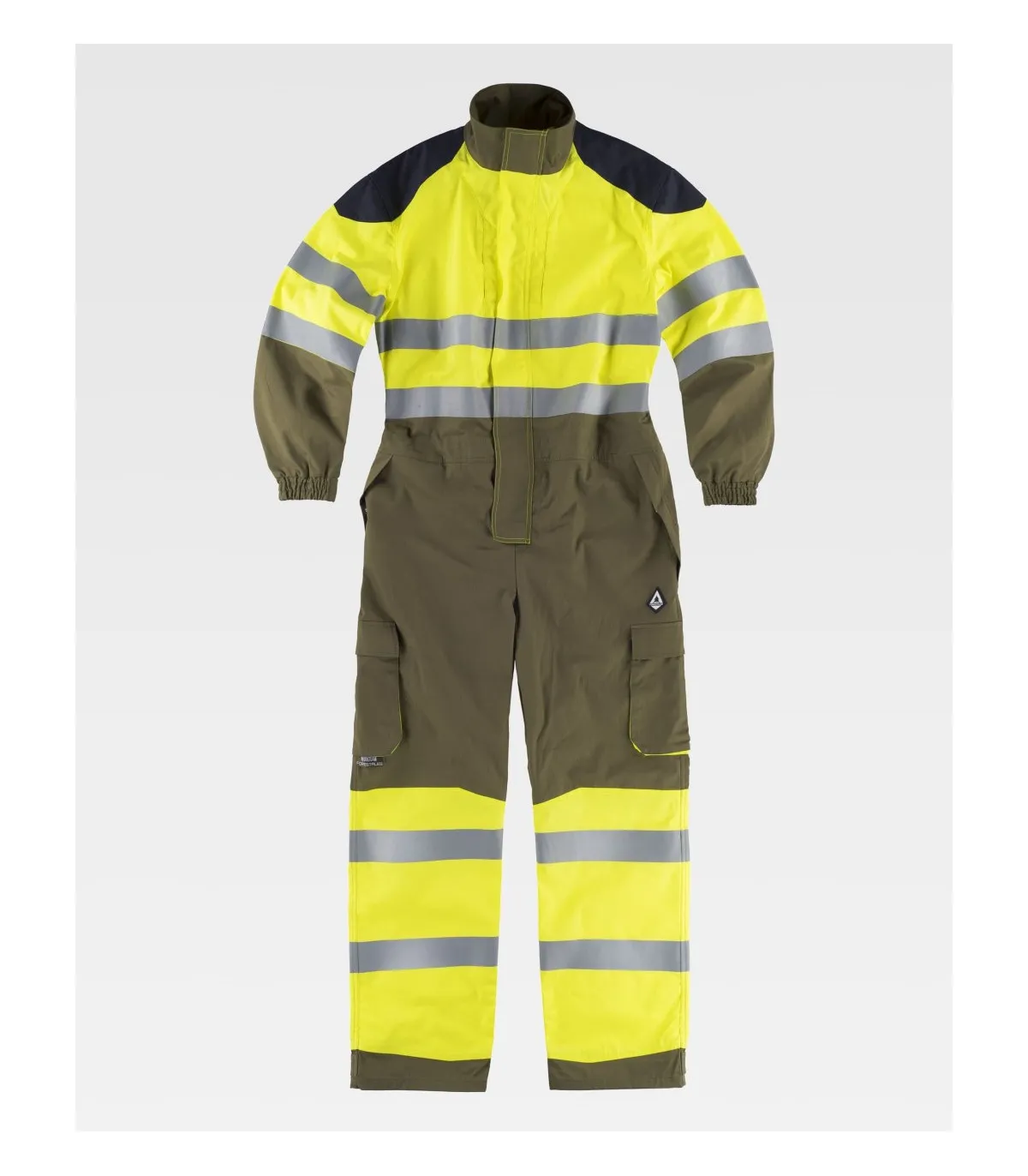 High-Visibilität, antistatische und tricolor Taucher mit reflektierenden Bändern und Ripstop B5081 Stoff