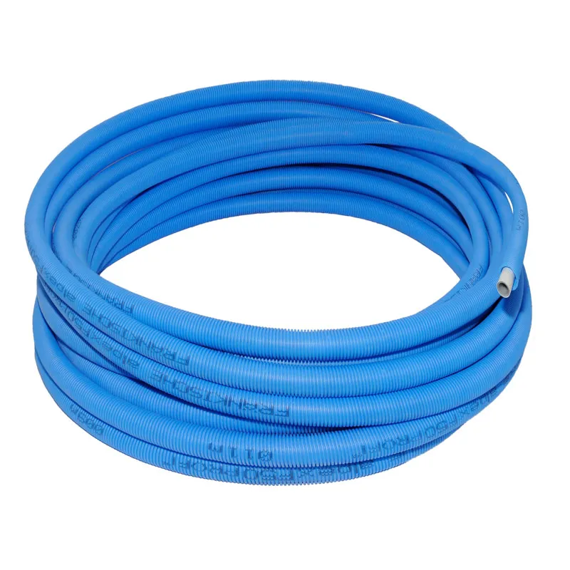 Alpex F50 Profi Mehrschichtverbundrohr Aluverbundrohr im Schutzrohr blau 50m Ring 20x2,0 83620201