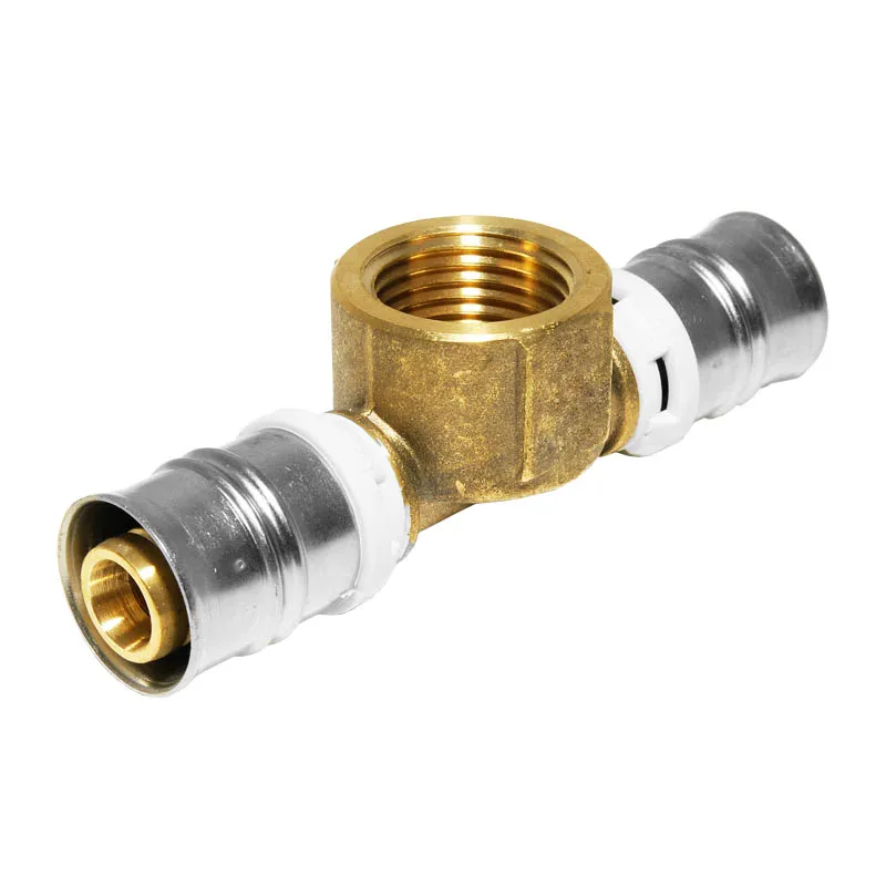 Alpex F50 Profi Übergangs-T-Stück MS mit Innengewinde 26 x 1/2'' IG x 26mm PPSU 86926742