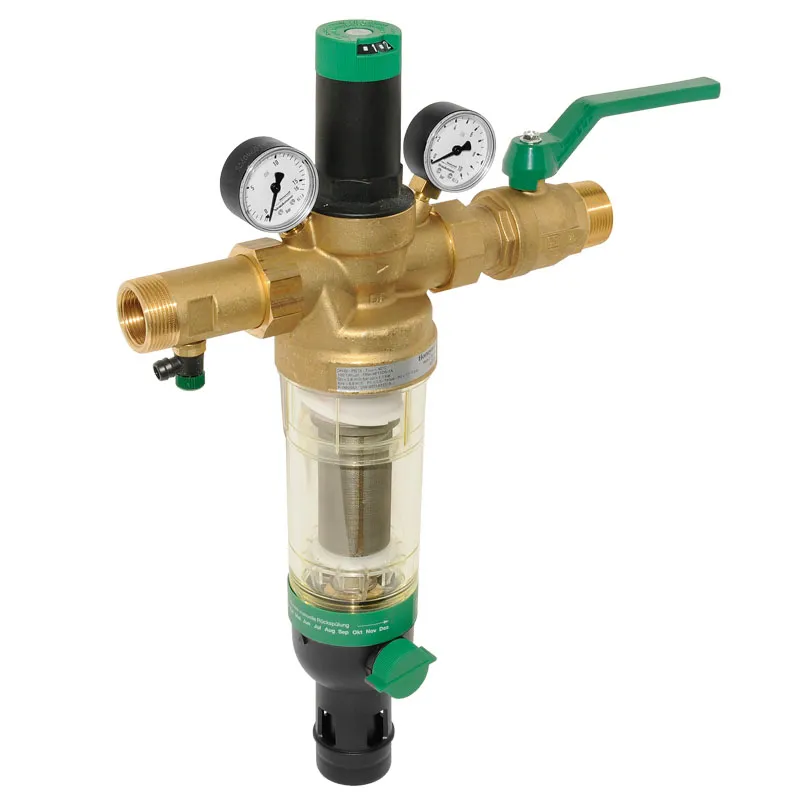 Honeywell Hauswasserstation HS10 S Rückspülfilter 2'' DN 50 AA mit Absperrkugelhahn