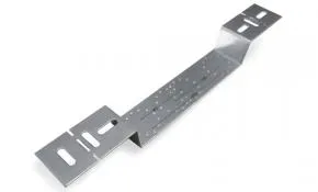 Montagebügel für Wandscheiben zweifach (L=50, 80, 150 mm)