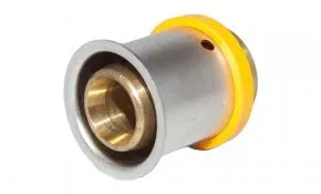 KAN-therm Stopfen Pressfitting Messing 32 mm