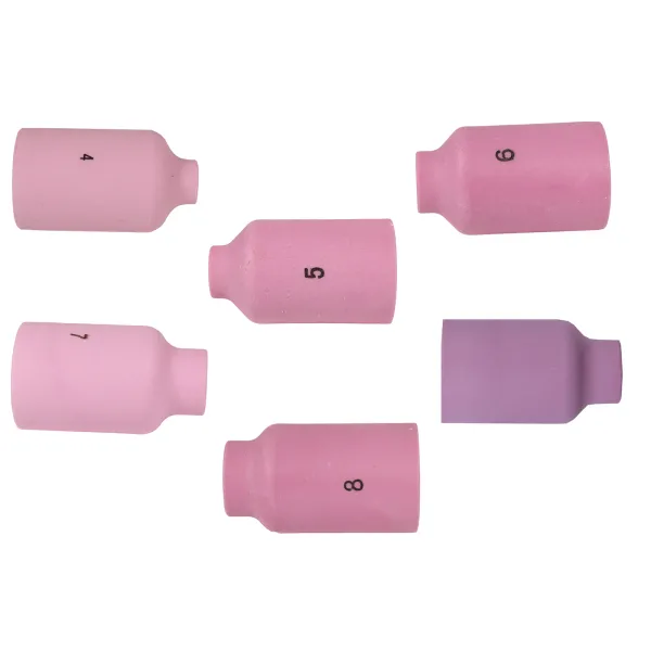 Gaskeramikdüse für GASLINSE Typ17 Gr. 4, 5, 6, 7, 8, 10und 12 WIG Schweissgarnitur