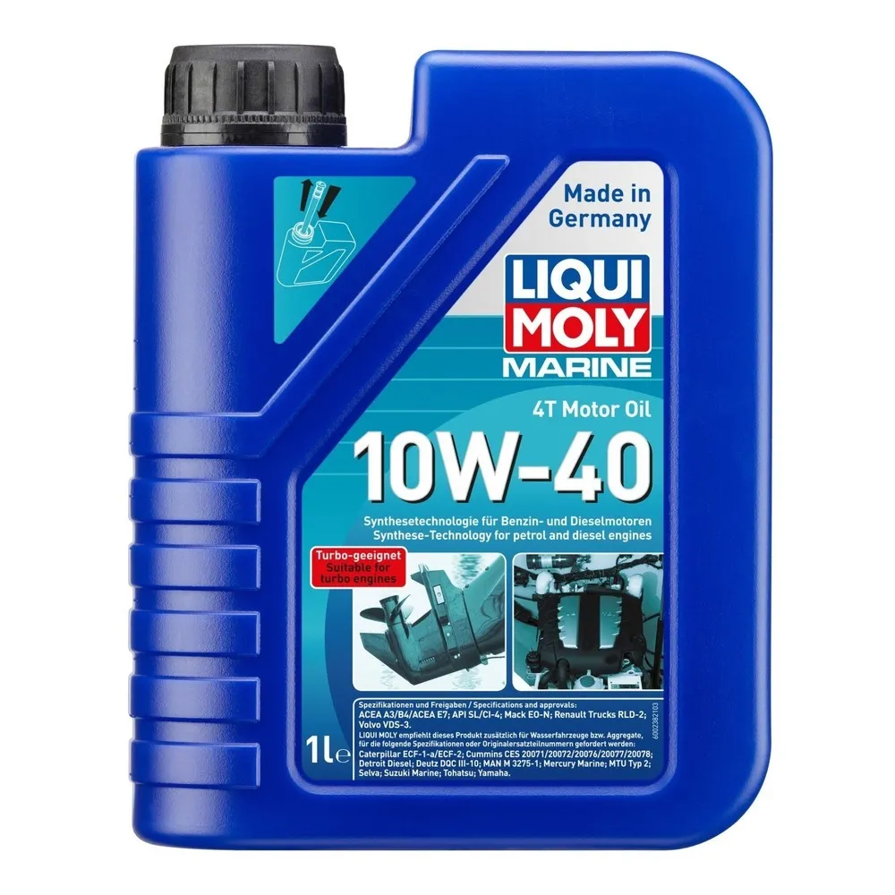 LIQUI MOLY Marine 4T Motor Oil 10W-40 1 l