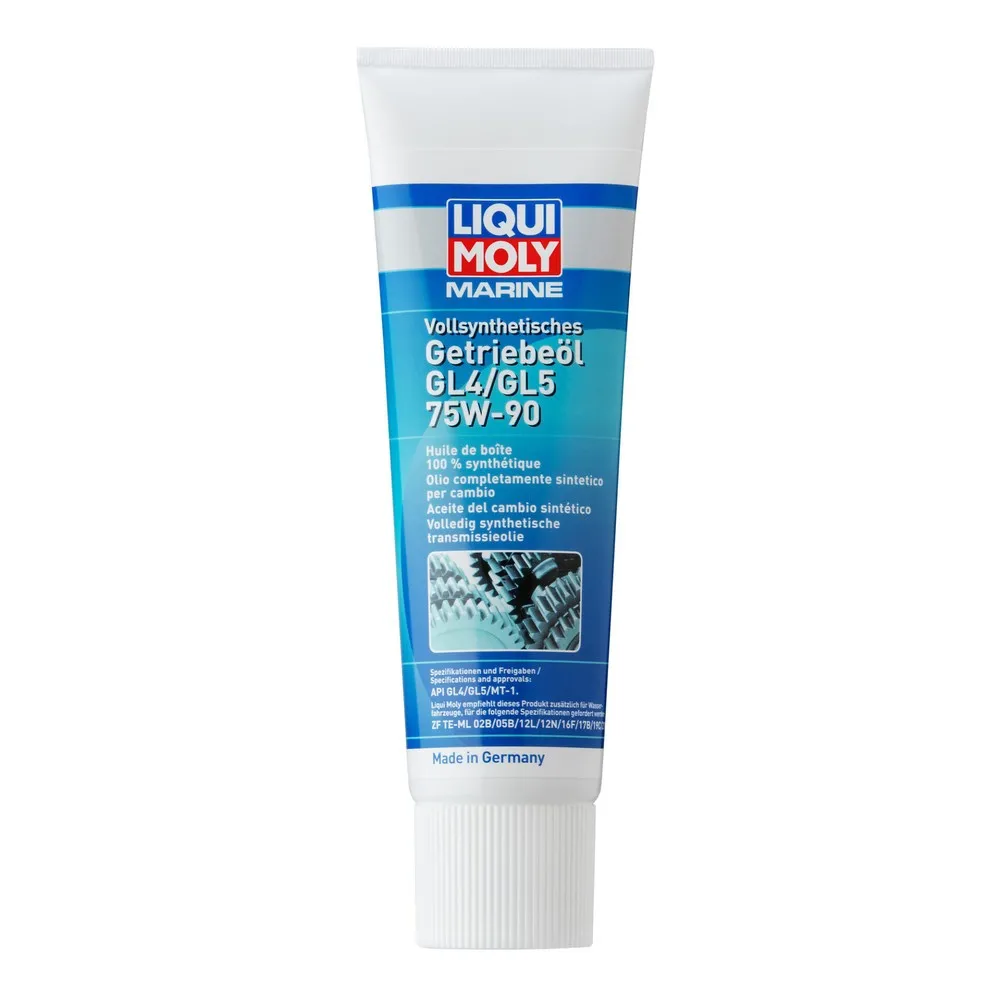LIQUI MOLY Marine Vollsynthetisches Getriebeöl GL4/GL5 75W-90 250 ml