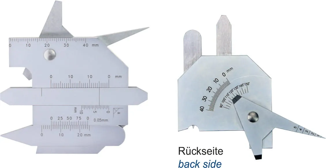 0 - 15mm Universal-Schweissnahtlehren