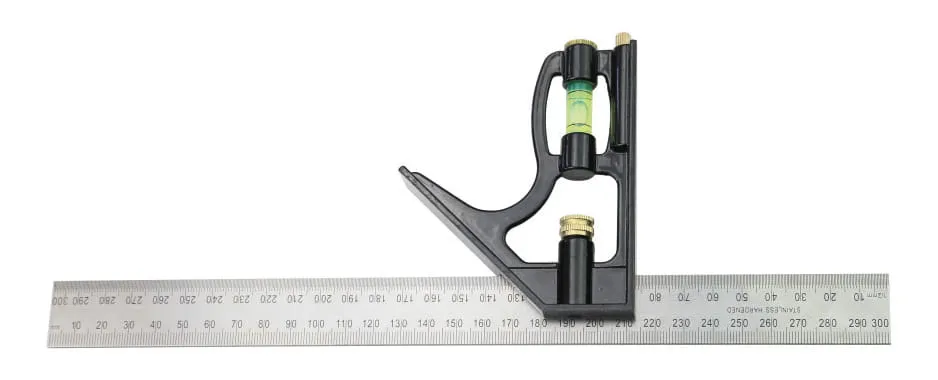 300mm Kombinationswinkel Mit Wasserwaage