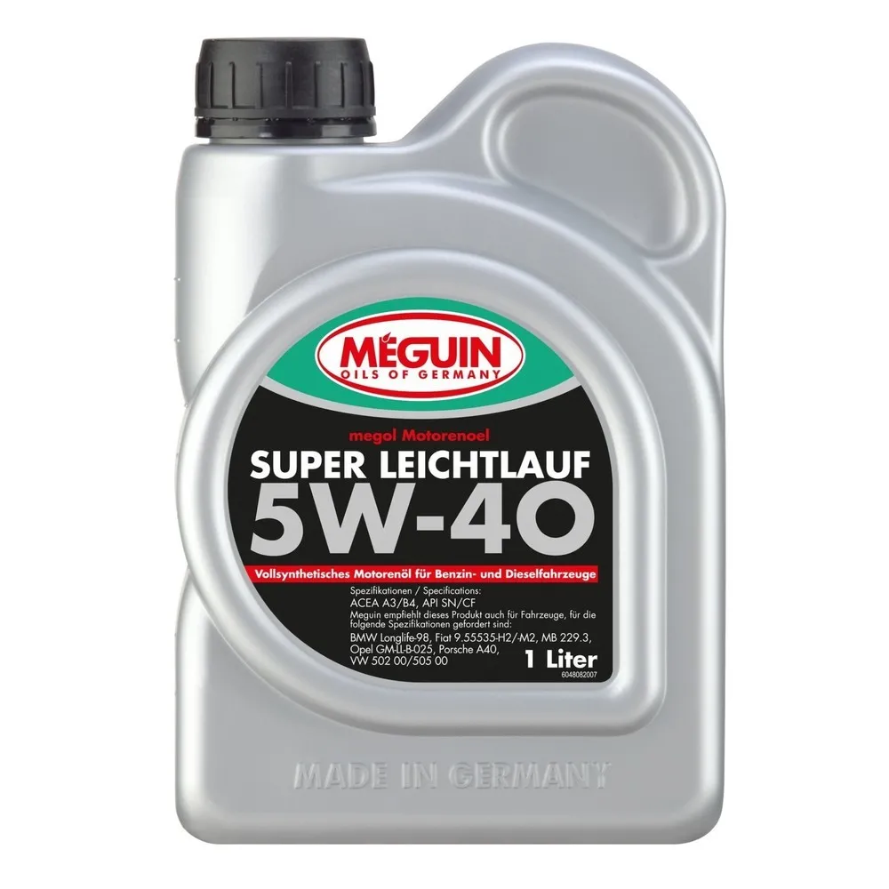 MEGUIN Motorenoel Super Leichtlauf SAE 5W-40 (vollsynth.) 1 l