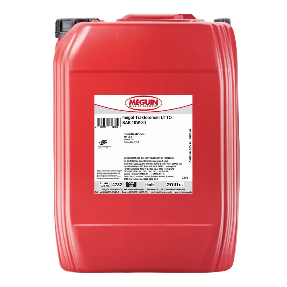 MEGUIN Traktorenoel UTTO SAE 10W-30 20 l