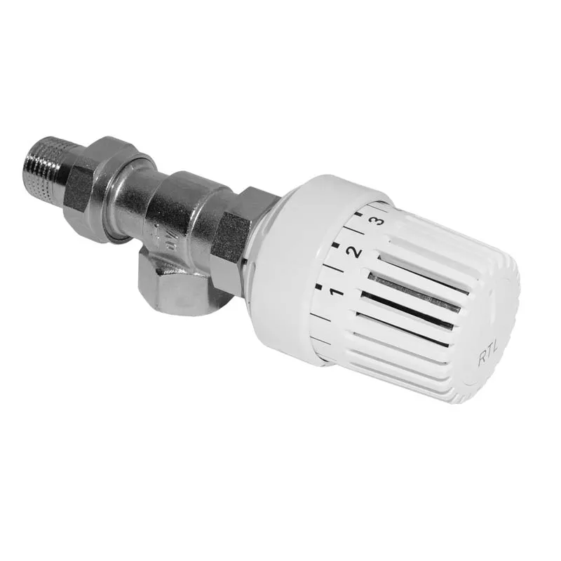 Oventrop Rücklauftemperaturbegrenzer 1/2'' Rücklauf Axialventil Uni RTLH mit Kopf 1028364