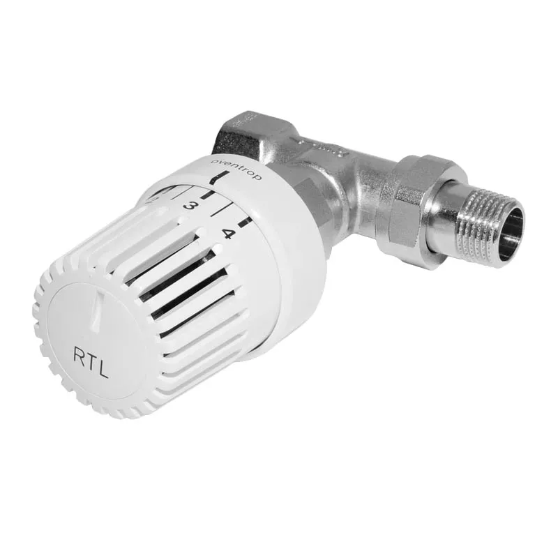 Oventrop Rücklauftemperaturbegrenzer 1/2'' Rücklauf Durchgangsventil Uni RTLH mit Kopf 1028464