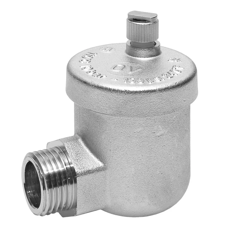 Oventrop Schnellentlüfter Entlüfter Eckform vernickelt 1/2'' AG 1088404