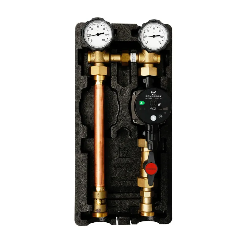 Oventrop Pumpengruppe Regumat S-180 1 Zoll mit Alpha2 25-60 1356070A2