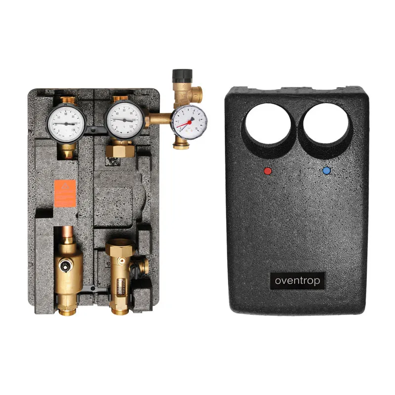 Oventrop Zweistrang Solarstation Regusol L ohne Pumpe mit Luftflasche im Vorlauf 2-15 l/min 1368075