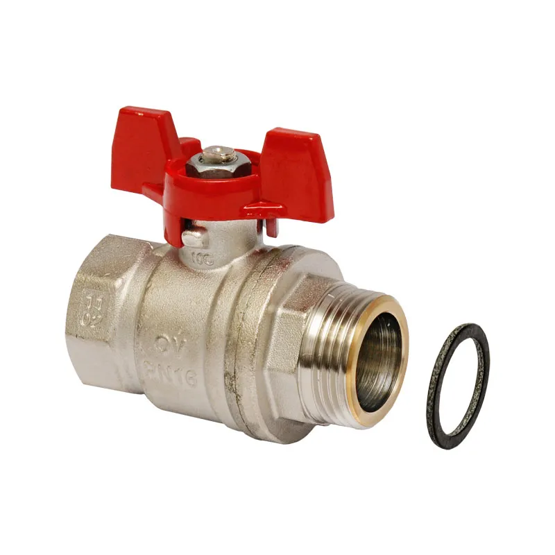 OVENTROP Kugelhahn 3/4'' für Edelstahlverteiler 1406383